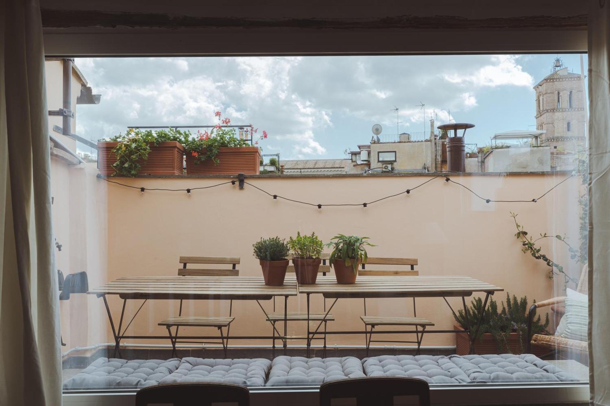 Amazing Penthouse With Terrace And Rooftop In Trastevere Ρώμη Εξωτερικό φωτογραφία