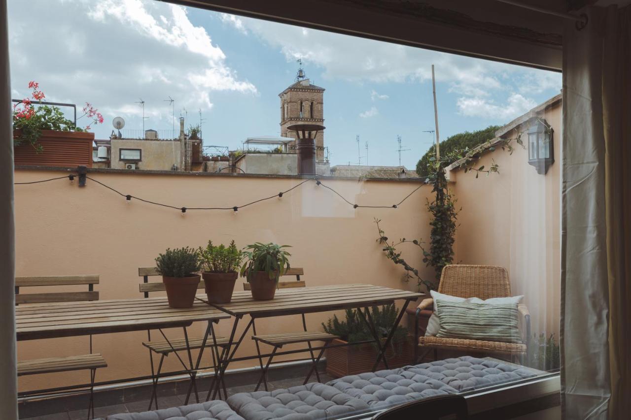 Amazing Penthouse With Terrace And Rooftop In Trastevere Ρώμη Εξωτερικό φωτογραφία