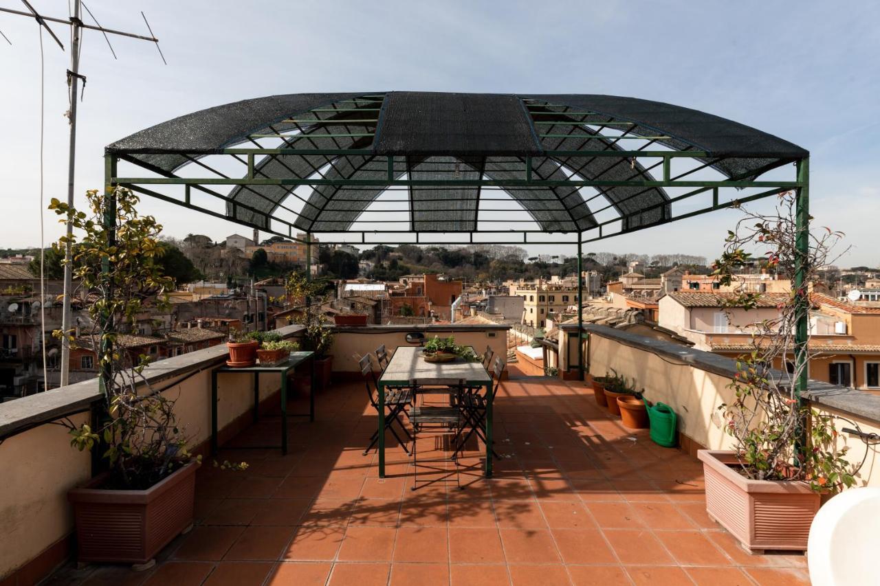 Amazing Penthouse With Terrace And Rooftop In Trastevere Ρώμη Εξωτερικό φωτογραφία