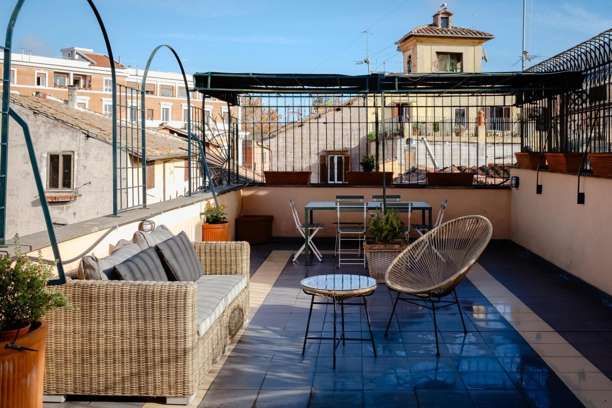 Amazing Penthouse With Terrace And Rooftop In Trastevere Ρώμη Εξωτερικό φωτογραφία